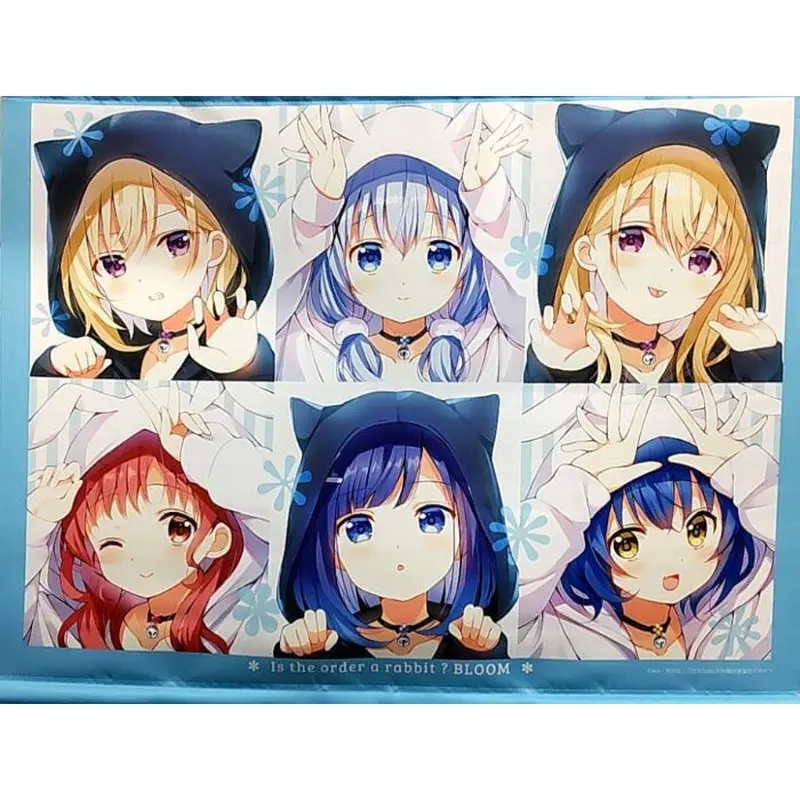 ご注文はうさぎですか？BLOOM B2 タペストリー メグ | emdecob.com