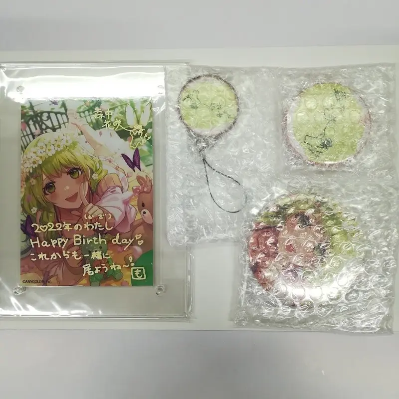 にじさんじ 森中花咲 フルセット 誕生日グッズ2022 | K-BOOKS 秋葉原