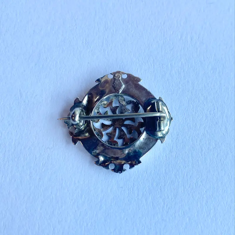 ヴィクトリアン スターリングシルバー ブローチ | Amelie Antique アン