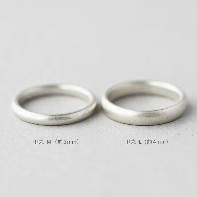 リング 甲丸 M｜Silver925｜[10min Ring] | Artisan Works...