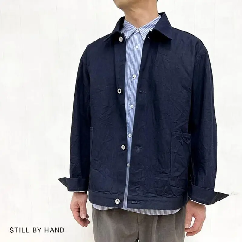 STILL BY HAND スティルバイハンド メンズ セルビッチデニムジャケット