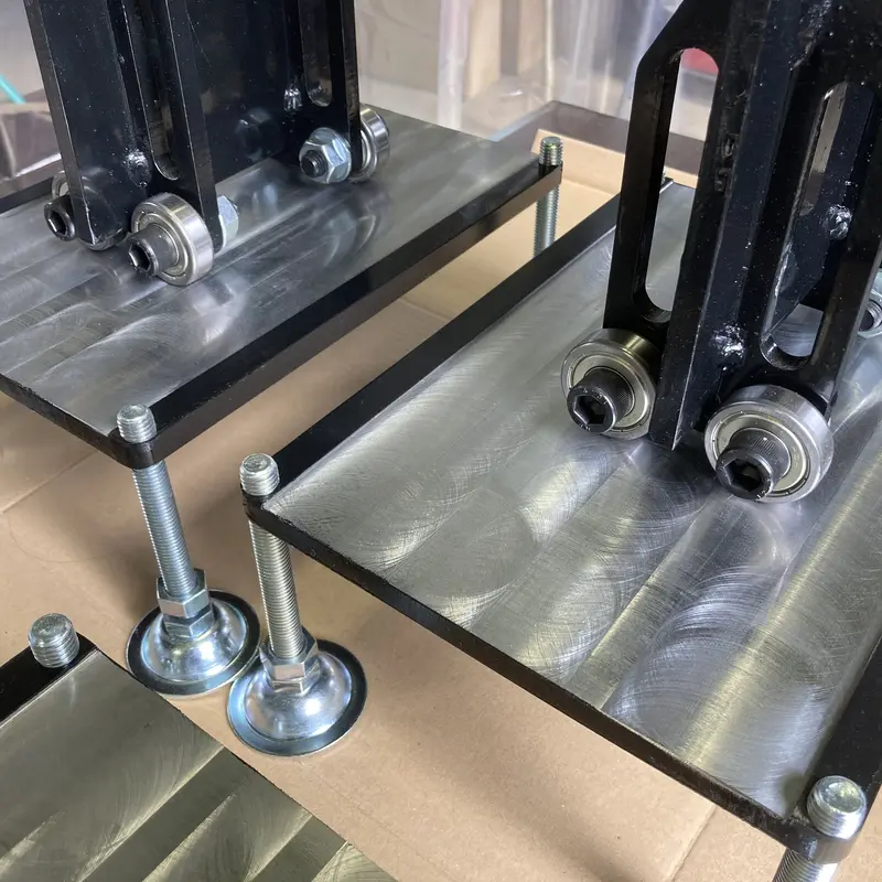 アライメント測定器具用定盤 4台セット ホイールアライメント/調整式