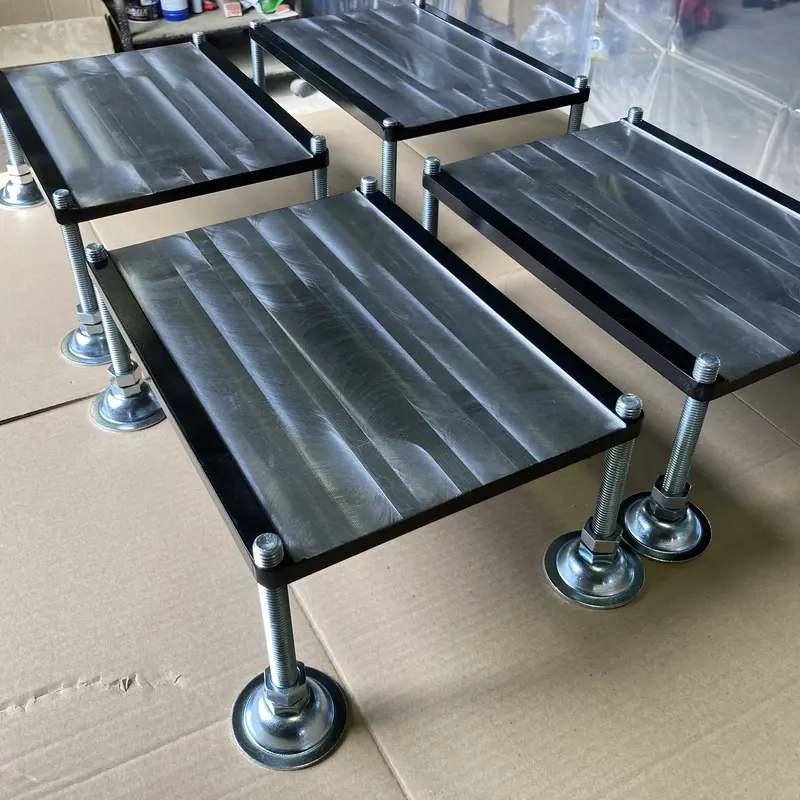 アライメント測定器具用定盤 4台セット ホイールアライメント/調整式