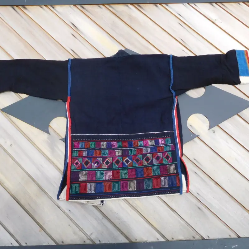 美品】タイ アカ族 民族衣装 ジャケット