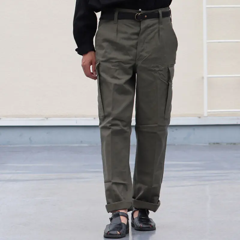 DEAD STOCK / GERMAN ARMY MOLESKIN CARGO PANTS(ド...