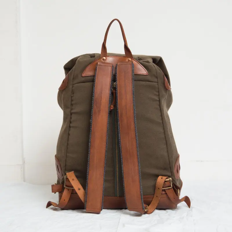 INS5153] vasco Equipment ナイロンクロスレザーオールドバックパック