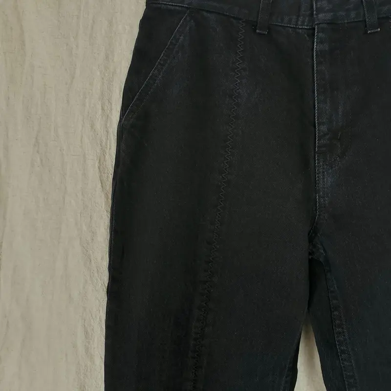 Rich I / JEAN [BOOTS CUT DENIM PANTS] - BLACK |...