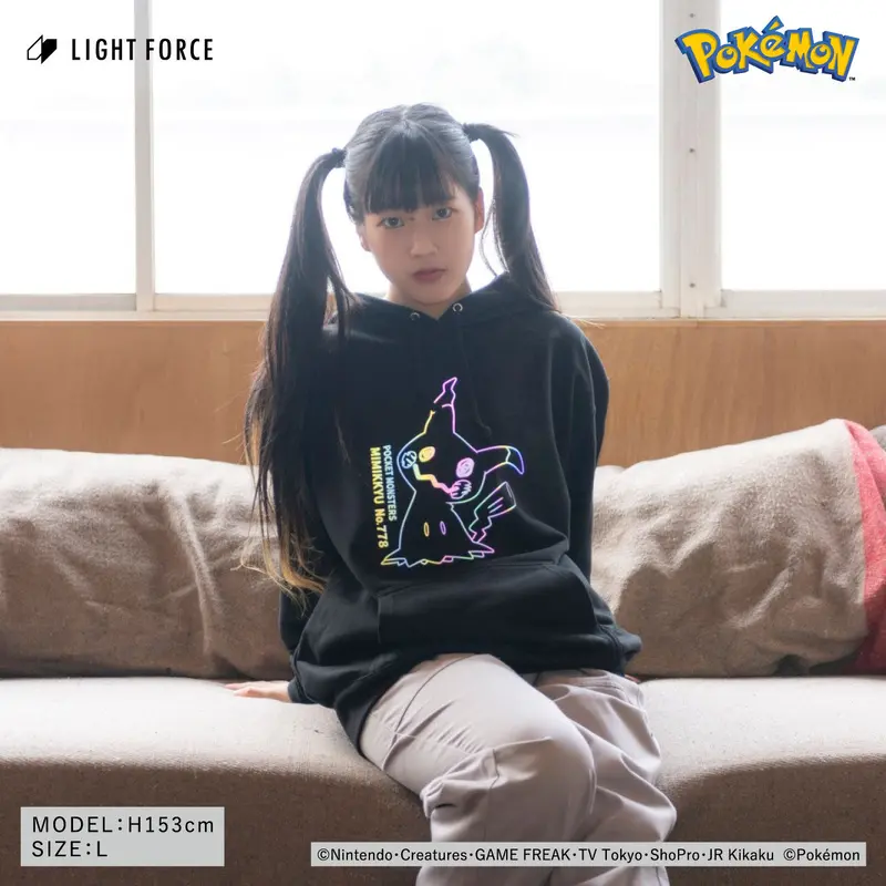 公式 ポケモン ミミッキュ パーカー