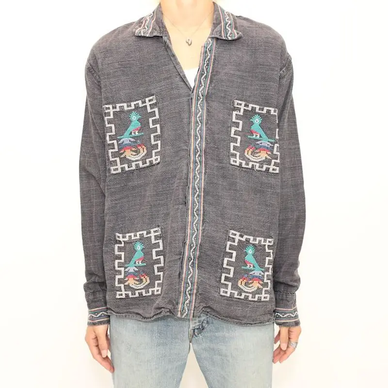 グアテマラシャツ Guatemala Shirts # | Blue