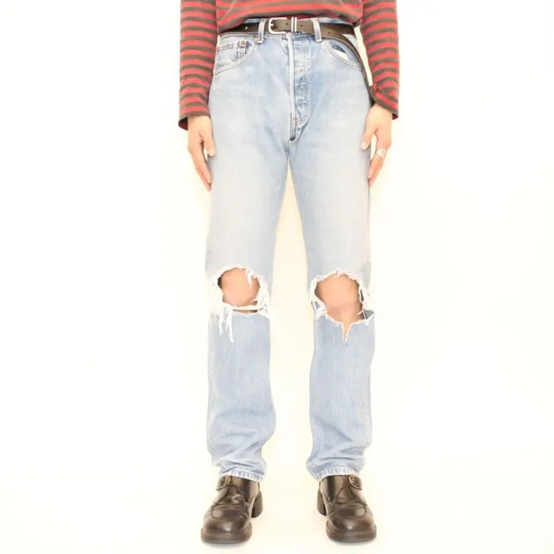 リーバイス501 ダメージデニム Levi's 501 Made In USA | Blue