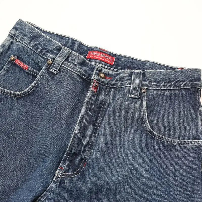 Paco Sport Wide Painter Denim Pants | Blue
