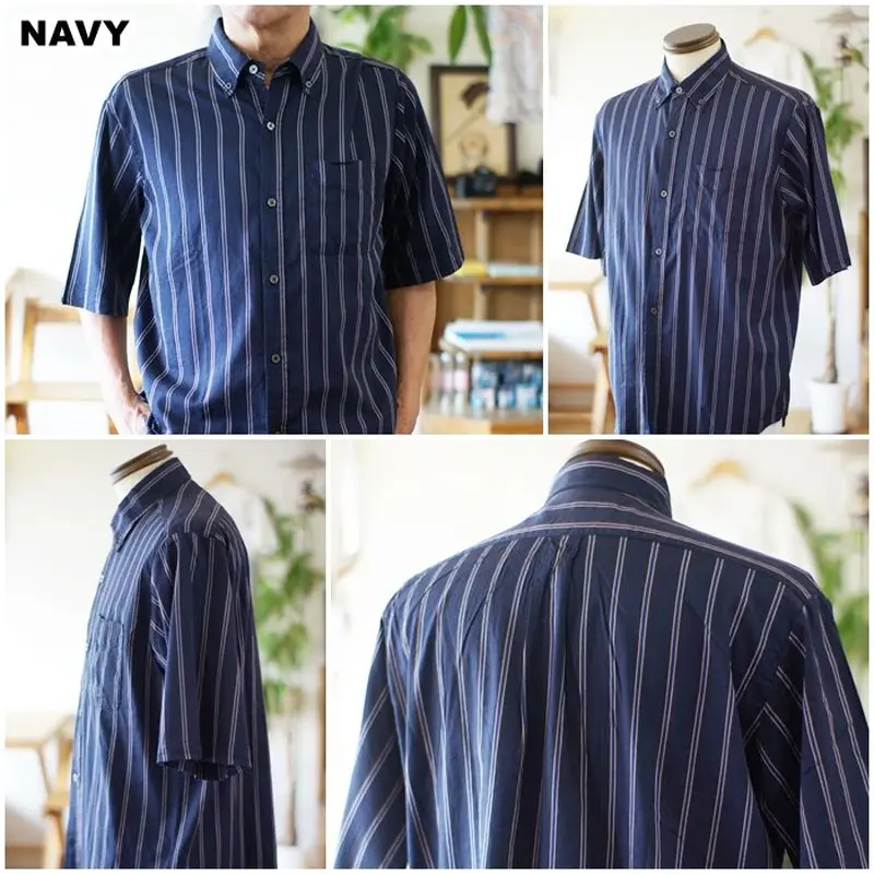 ALLOWED TO UNFOLD アロウドトゥアンフォールド 半袖ボタンダウン