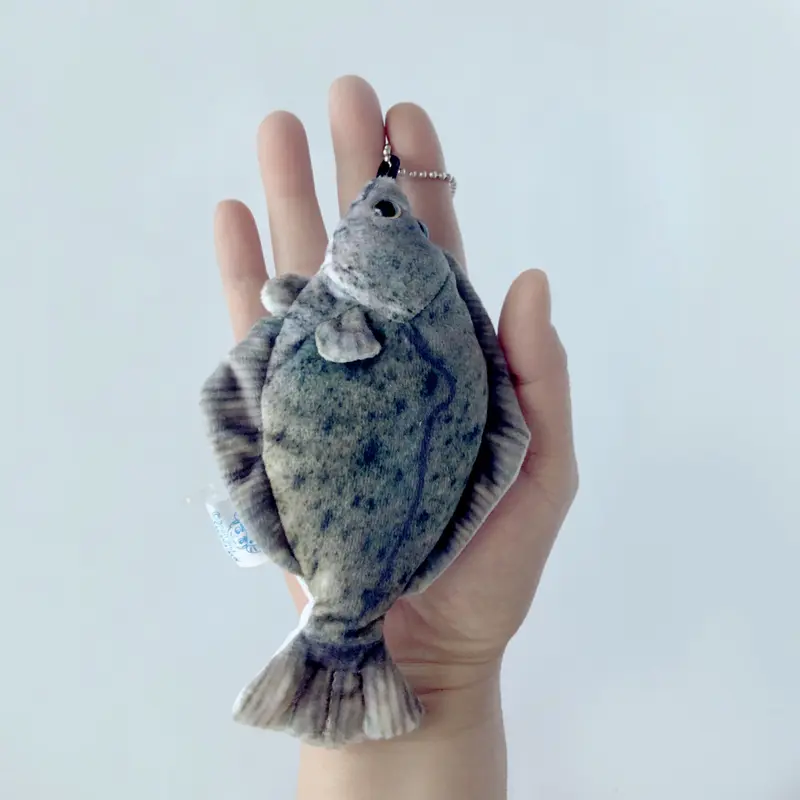 鮃(ヒラメ)ピンバッジ