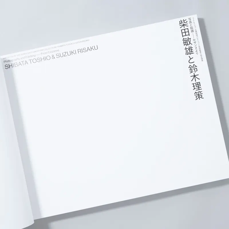 新刊/New]写真と絵画−セザンヌより 柴田敏雄と鈴木理策 / 柴田敏雄