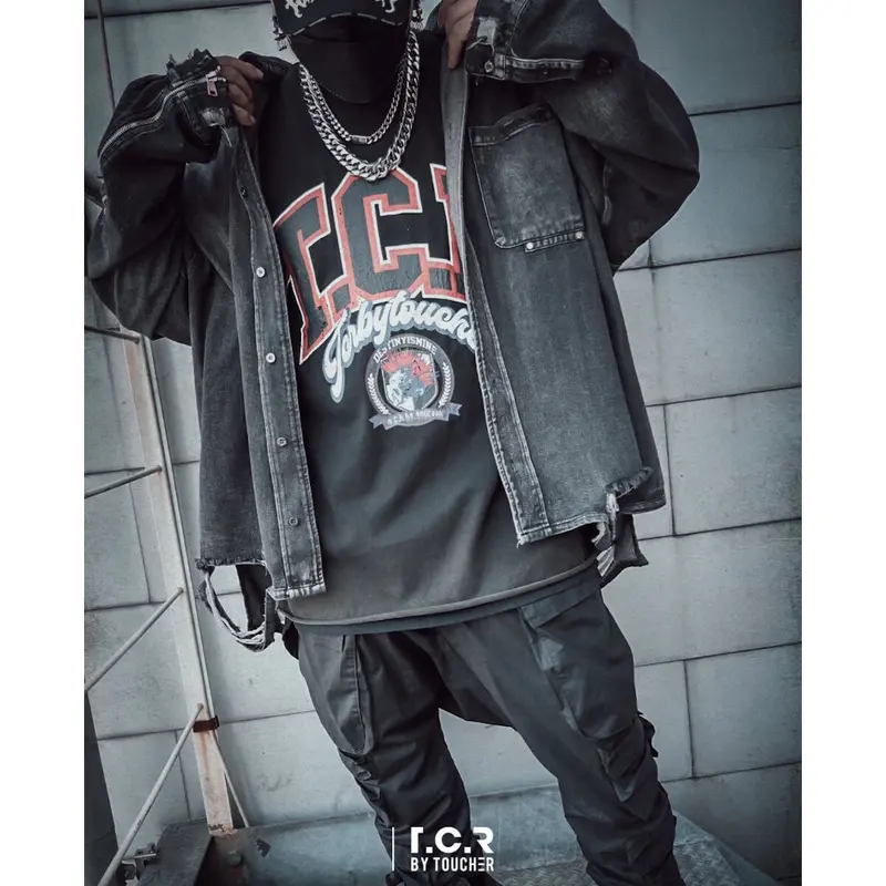 T.C.R BY TOUCHER / T.C.R COLLEGE LOGO CROPPED W...