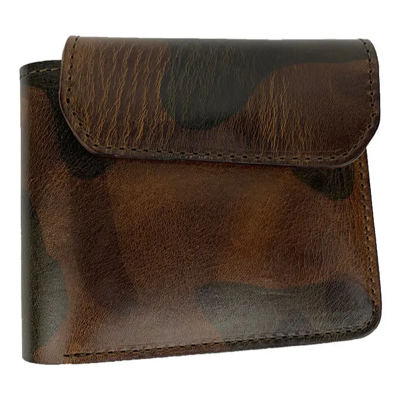 粋 ] sui 折 ORI 本革 二つ折り財布 ITALIAN LEATHER BI F...