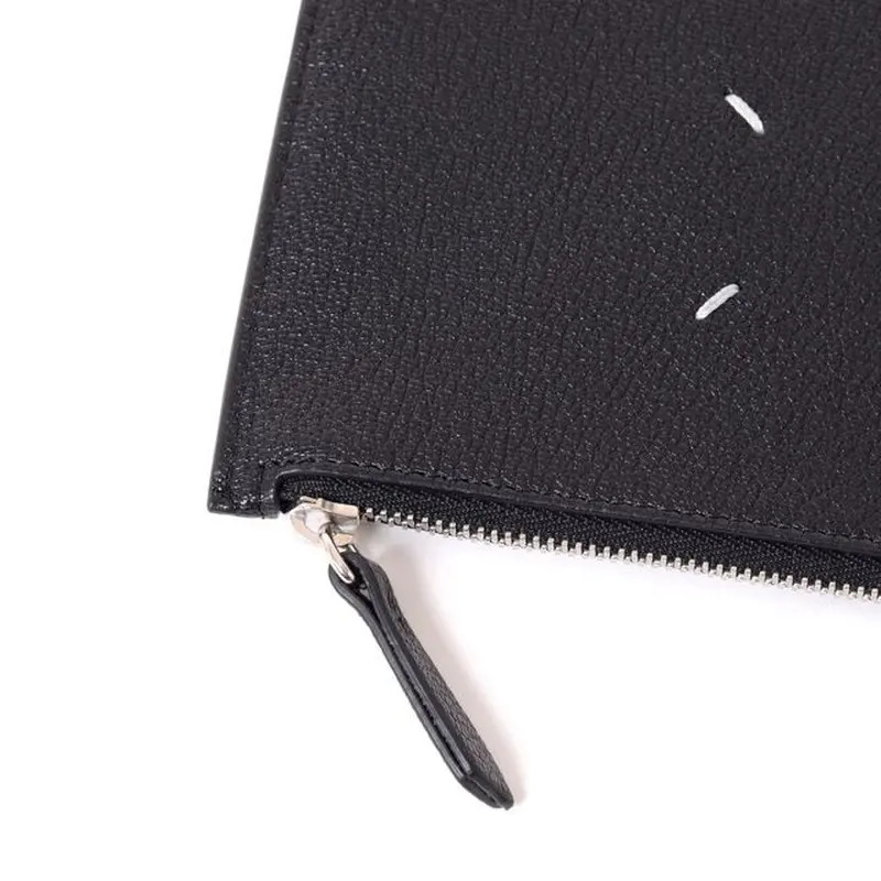 新品 MM6 MAISON MARGIELA ハーフジップ財布 ファスナー