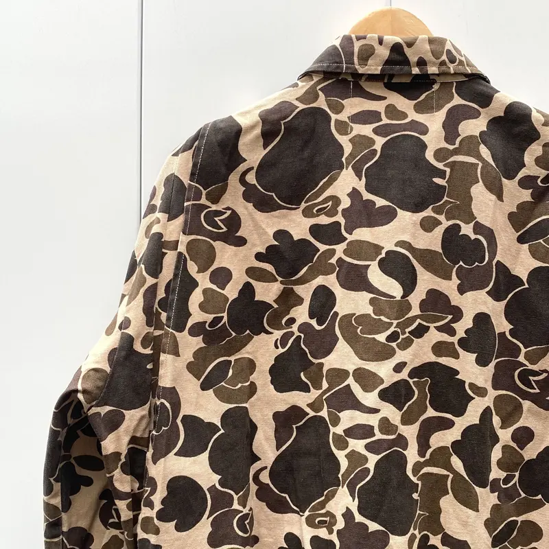 紫③ 【激レア】テーラードジャケット カモフラ アロハ 90s 希少