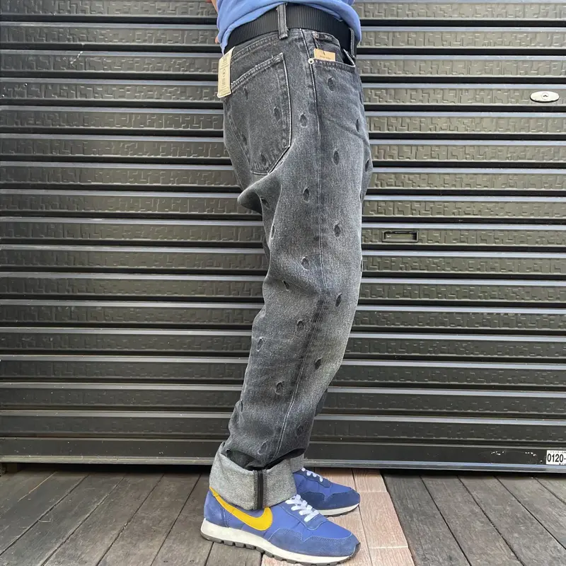 Polo Ralph Lauren/ポロラルフローレン ポニー総柄刺繍ブラック