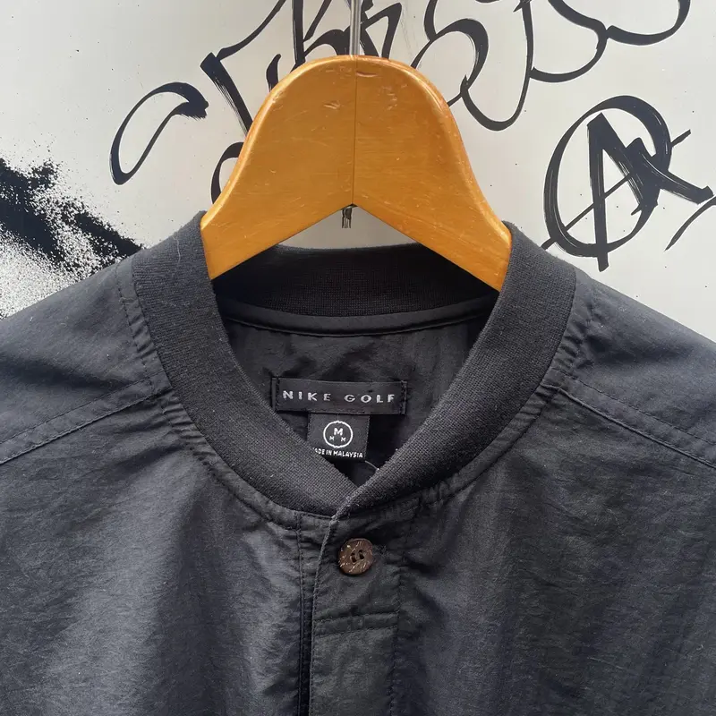 NIKE GOLF/ナイキ ゴルフ ヘンリーネックナイロンジャケット 90年代