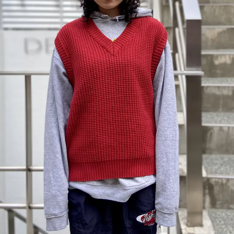 Reebok GOLF/リーボックゴルフ コットンニットベスト 90年代 (DEADSTOCK...