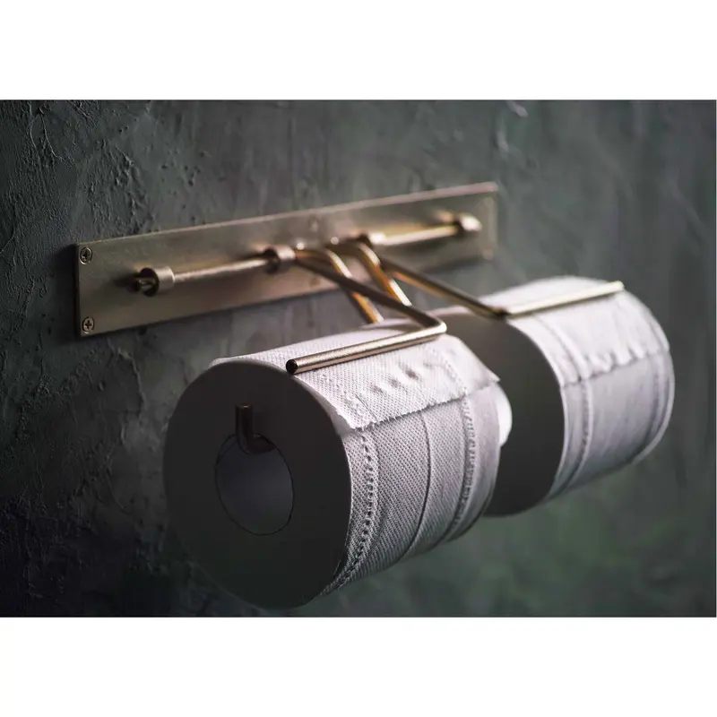 Paper Holder Brass double | 有限会社千葉工作所