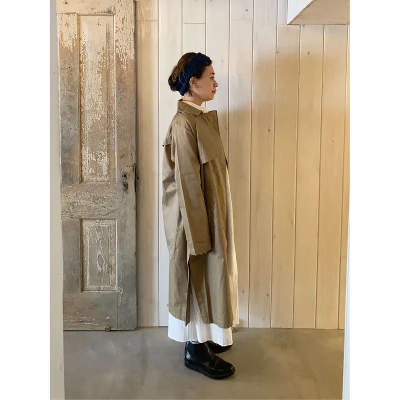 安い純正品 HATRA Organ Trench [grey / 2] メンズ
