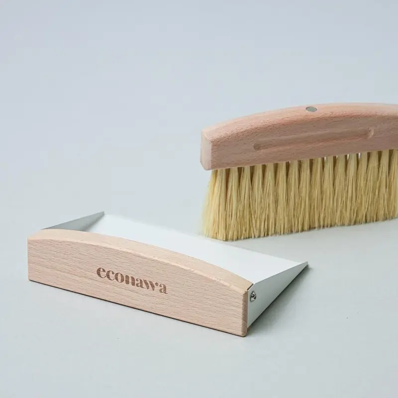 卓上ほうき＆ちり取りセット【econawa】 | 地球商店