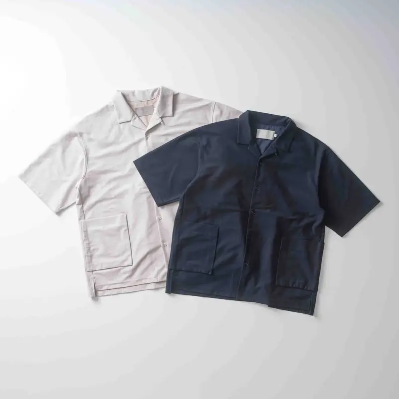 CURLY&Co. CURLY (カーリー) LINEN BLENDED S/S SHIRT