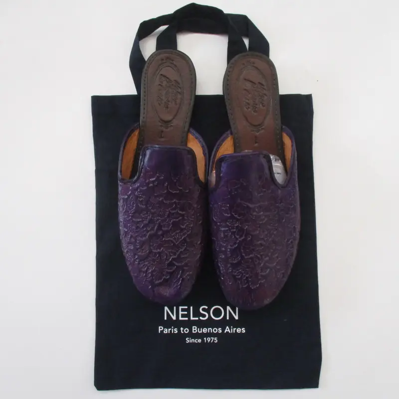 Nelson/ネルソン #Emboss zapatillas/アルゼンチン製 スリッパ |