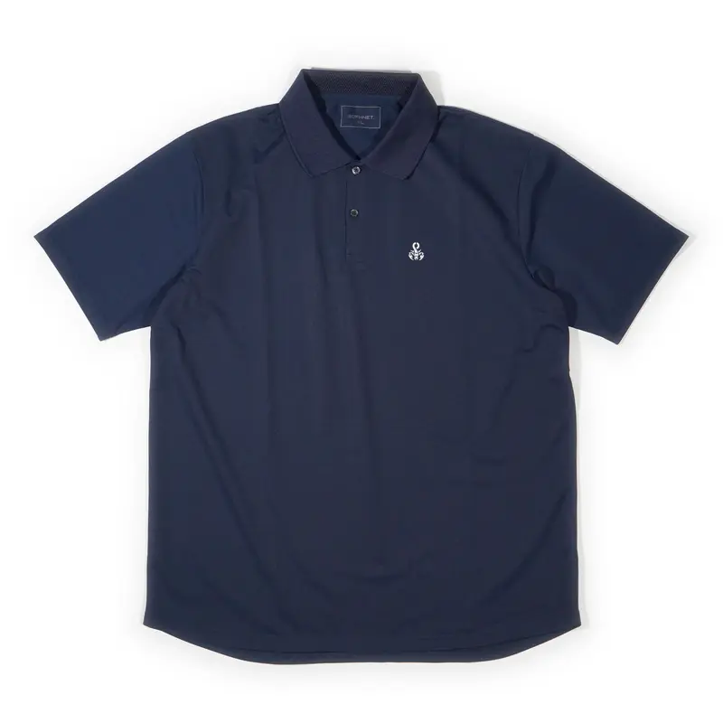 SOPHNET. × CLUBHAUS S/S Polo - Navy | CLUBHAUS