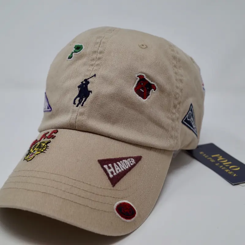 Polo Ralph Lauren 総柄刺繍 キャップ ベージュ ポロ 国内正規品 | Co...