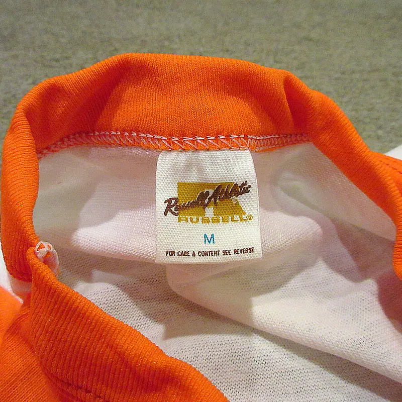 セールネット 【ラグランTシャツ 70's 七分袖 Irish Setter 赤 白 古着