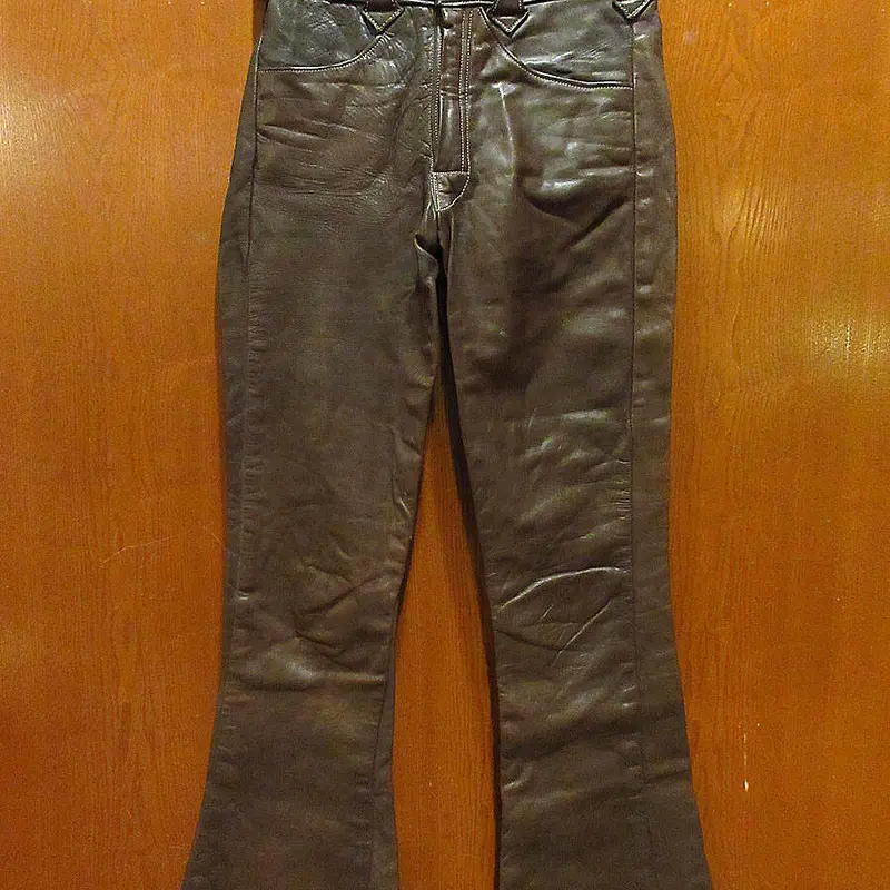 ビンテージ70's○East West Musical Instruments Co.レザーフ...