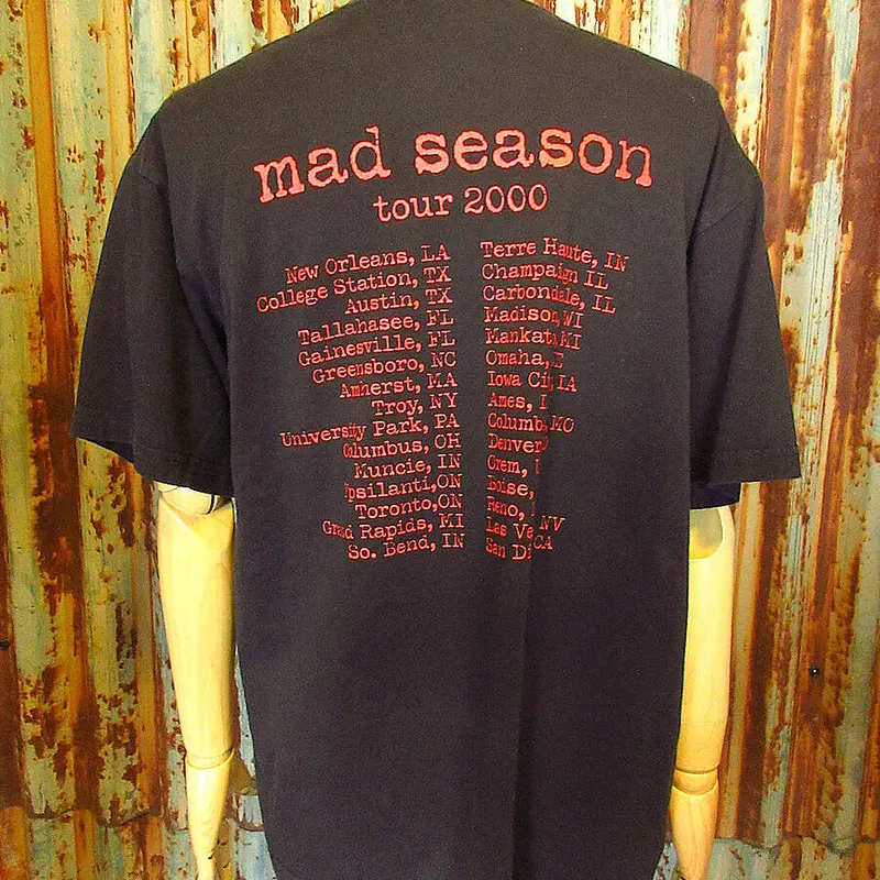 ビンテージ2000's○matchbox twenty 2000年ツアーTシャツ黒size L...