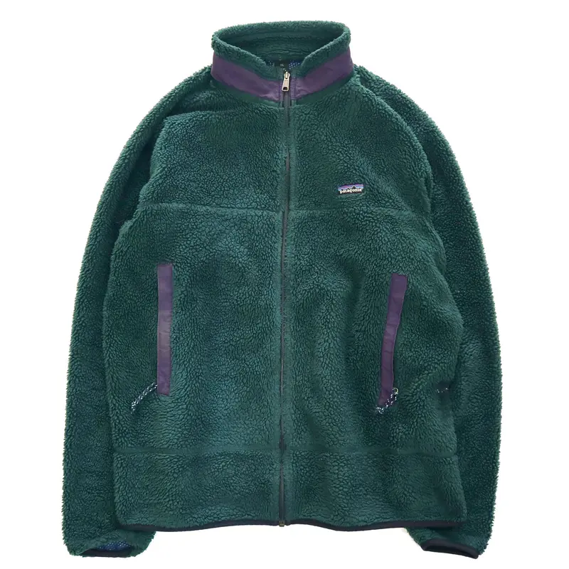 90's Patagonia 初期 レトロX フリース ジャケット Hunter Green