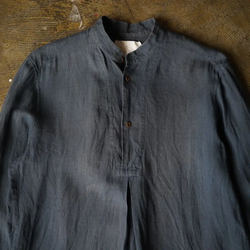 19SS リネンプルオーバーシャツ / Araki Yuu(アラキユウ) | D'arte(ダルテ)