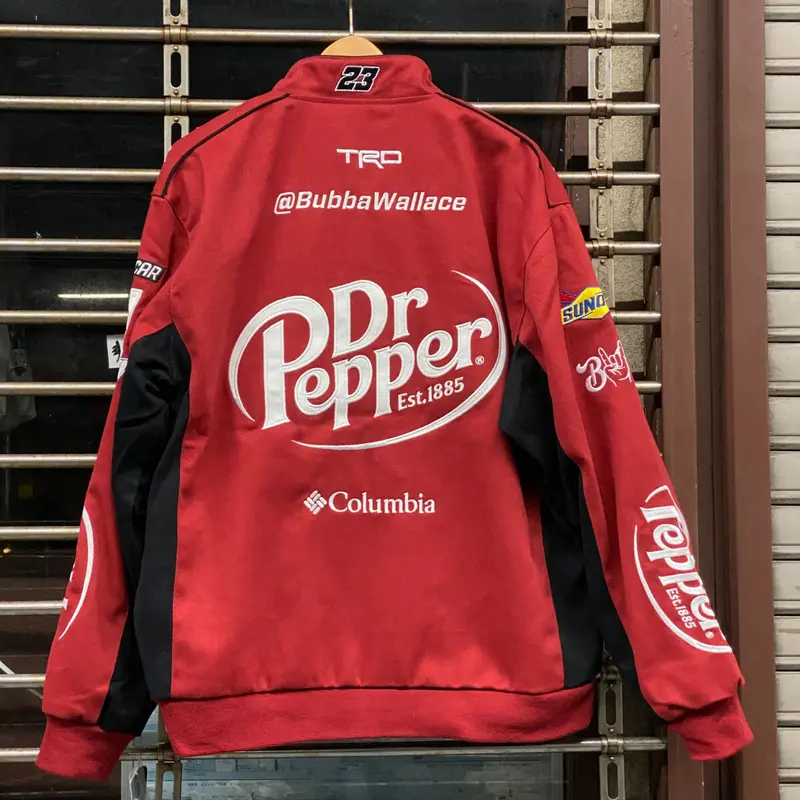 NASCAR ナスカー JHデザイン Dr. Pepper レーシングジャケット 23XI R...