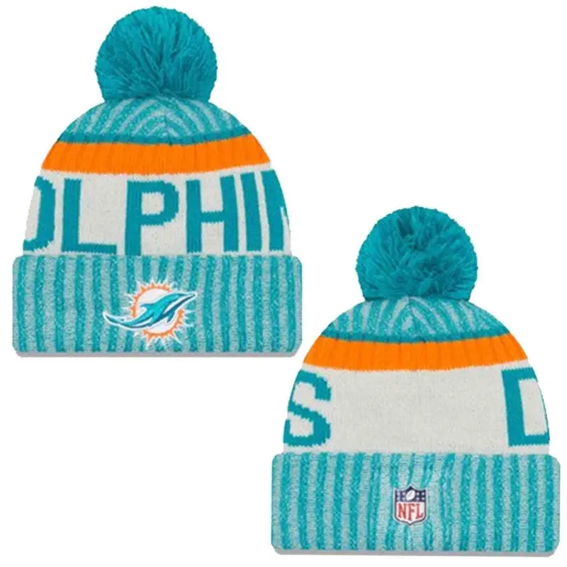 NEWERA ニューエラ DOLPHINS マイアミ ドルフィンズ 公式 ニット