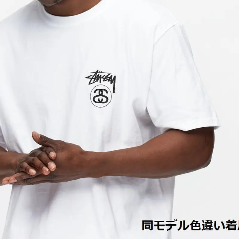 Stussy ステューシー 人気ロゴ STOCK SS LINK ストック SSリンク 半袖