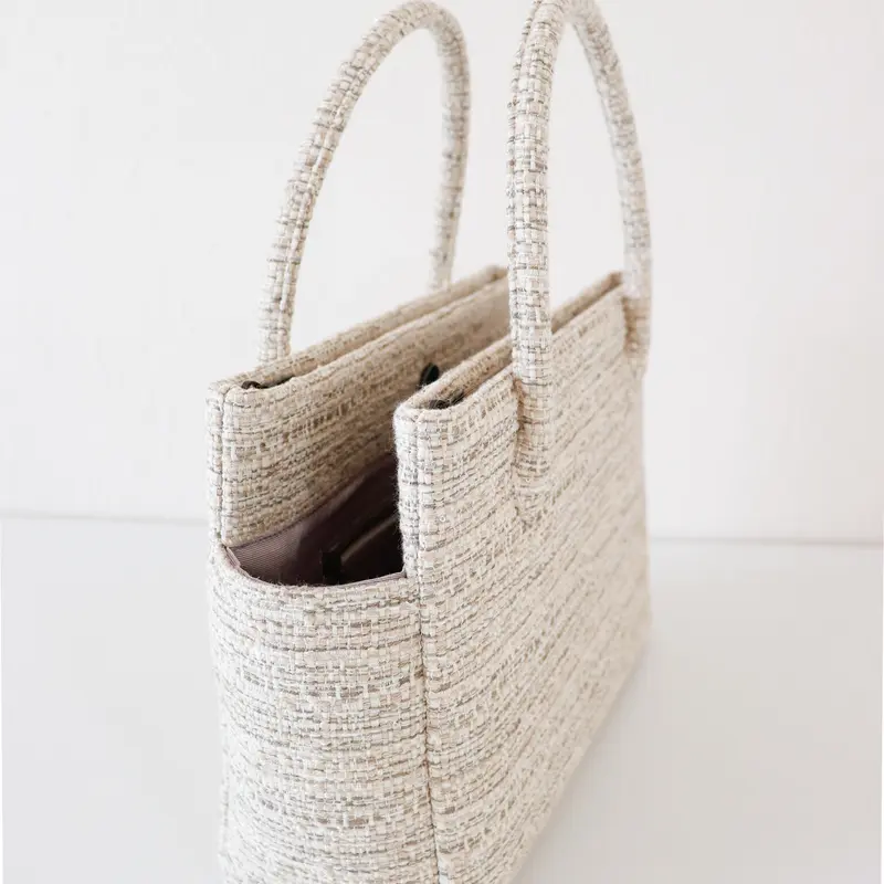 和装トート /Beige tweed / R_1101 | Day After Day