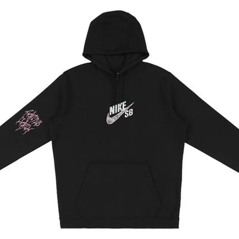 Travis Scott Cactus Jack For Nike SB Hoodie Bla...