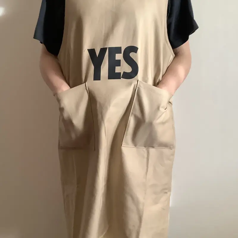 新型エプロン]DRESSSEN POLT1 “PULL OVER APRON” ”※LATT...