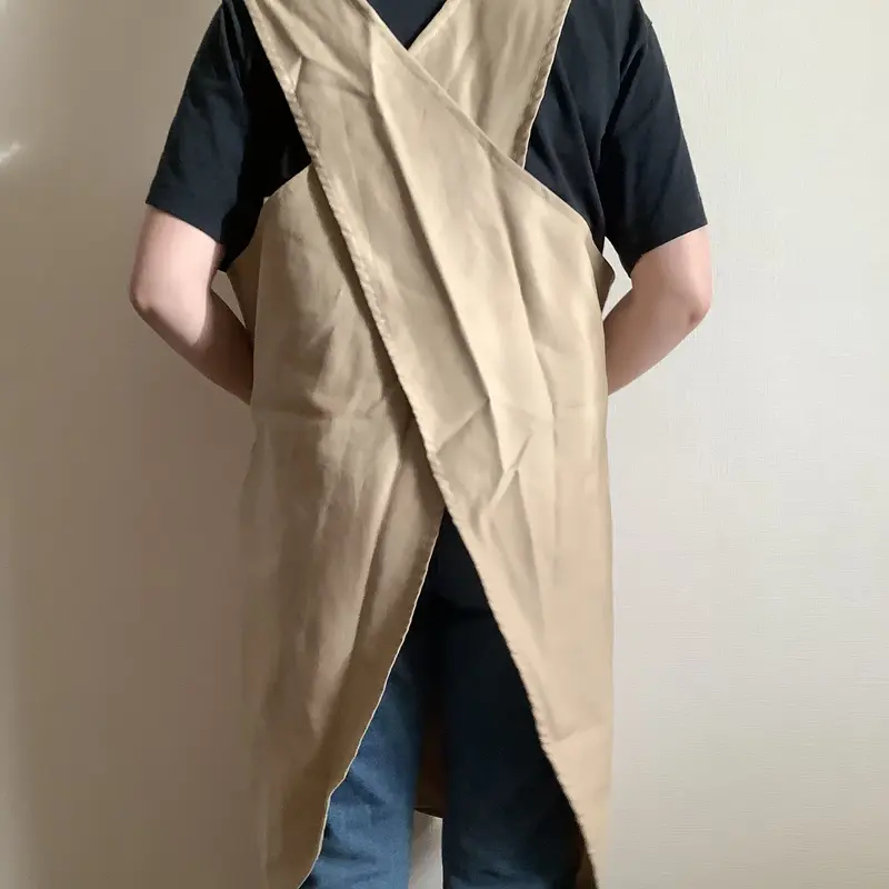 新型エプロン]DRESSSEN POLT1 “PULL OVER APRON” ”※LATT...