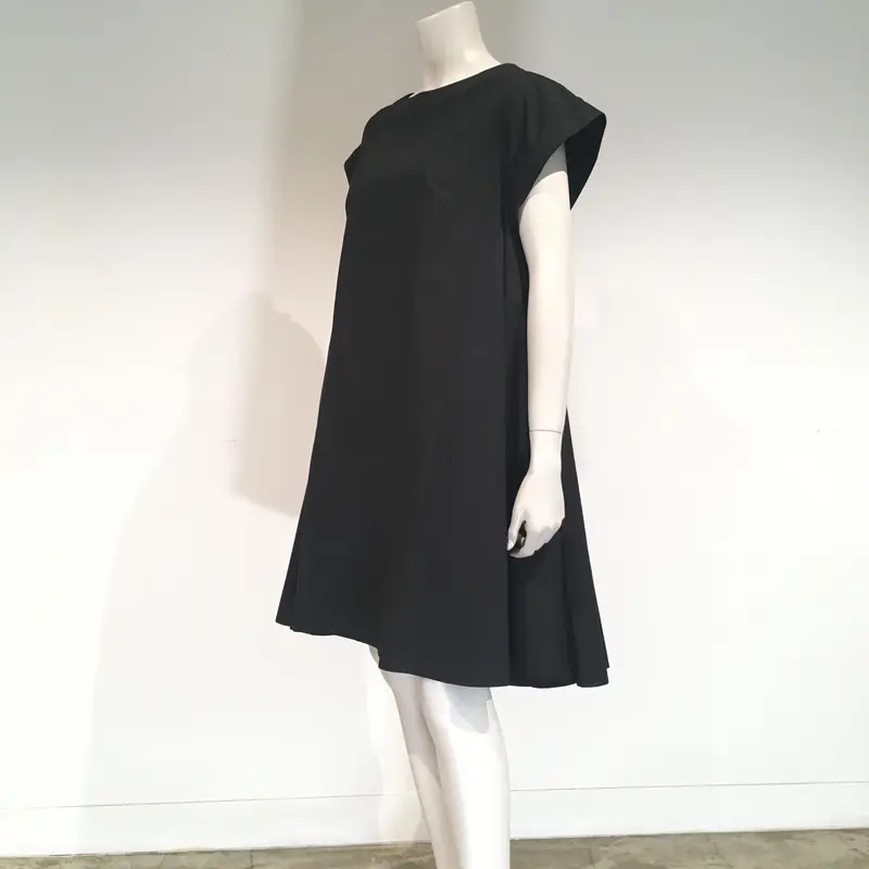 Merlette NAARDEN サイドパネルボートネックショートドレス | due coll...