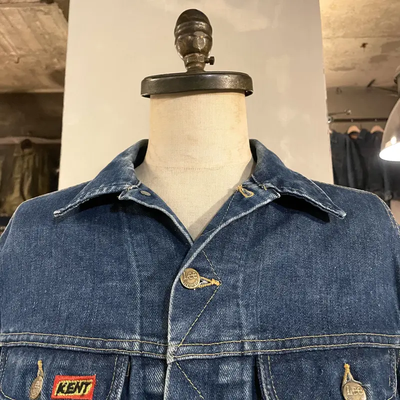 70s～ Lee 220-J デニムジャケット USA製 インディゴ ハチノス