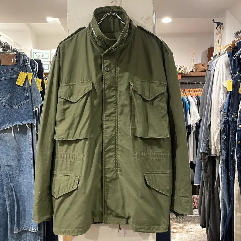 60s US ARMY M-65 Field Jacket 2nd type アルミジップ R...
