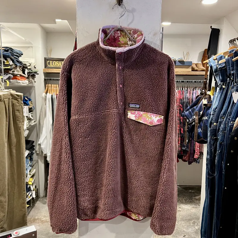 patagonia シンチラスナップT リバーシブル パタゴニア フリース