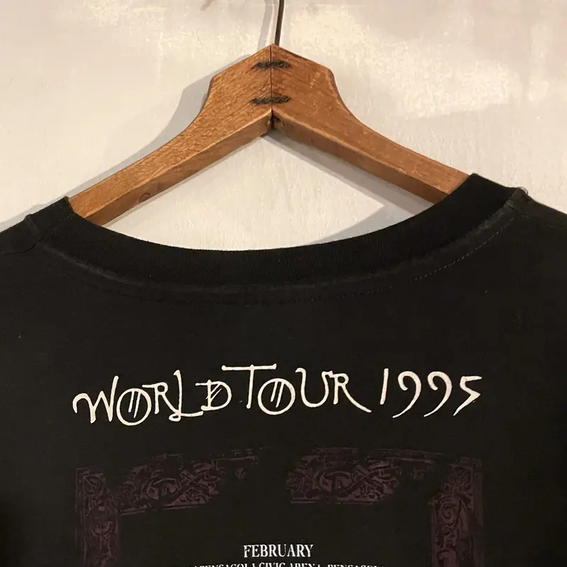 90s Hanes Jimmy page × Robert Plant NO QUARTER