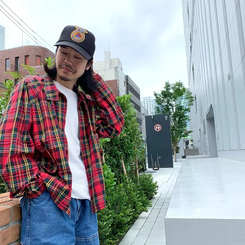 90s Polo by Ralph Lauren スウィングトップ チェック柄 ライトアウター...